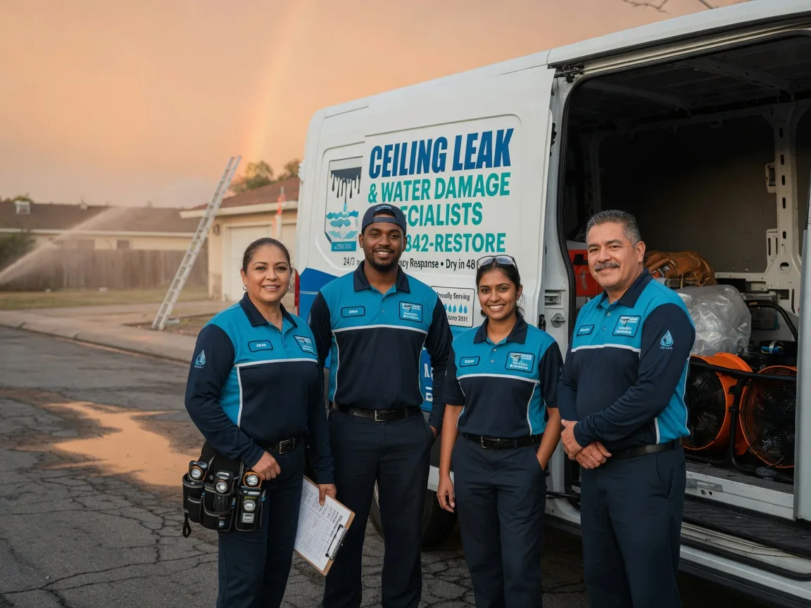 Ceiling Leak Cleanup company in Corsicana, TX