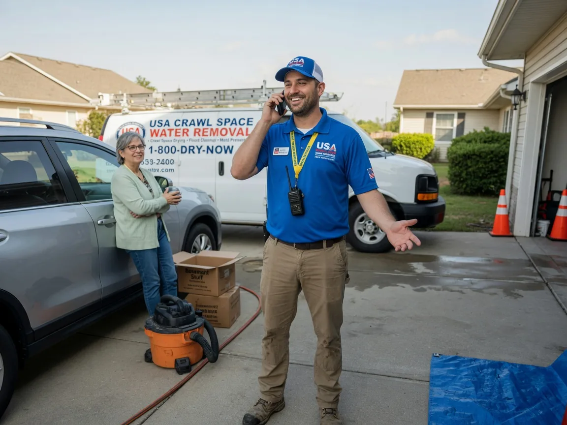 Crawl Space Water Removal Corsicana, TX FAQs